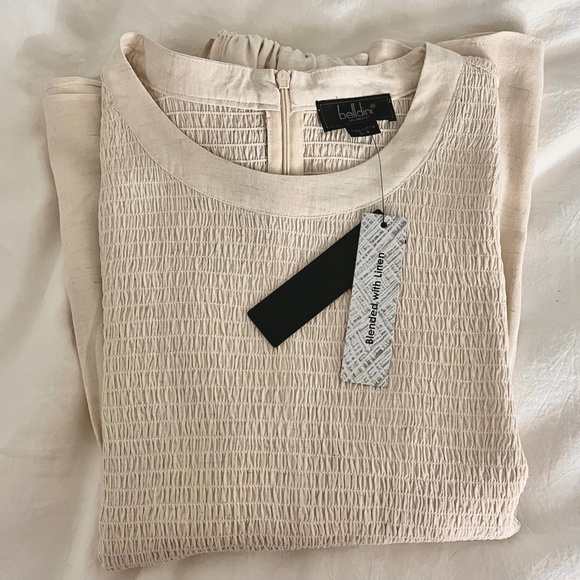 Bellini Linen Blend Blouse | Brand New With Tags - Picture 3 of 4